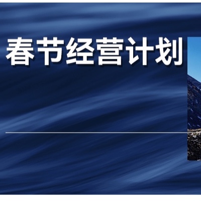 春节经营计划